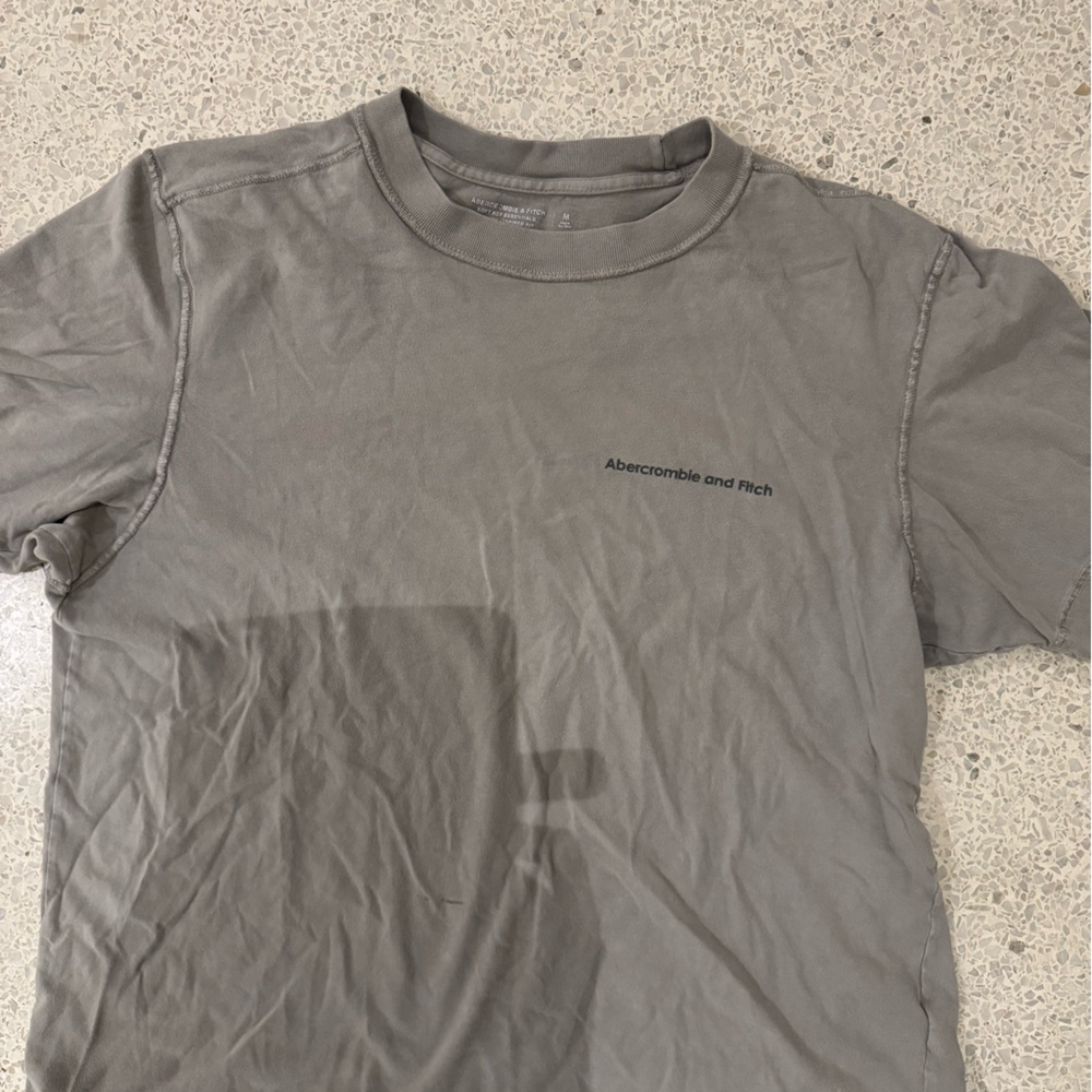 Abercrombie & Fitch Heather Gray Tee
